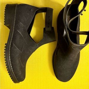 Elegant Black Melissa Ankle Boots, barely worn great condition.